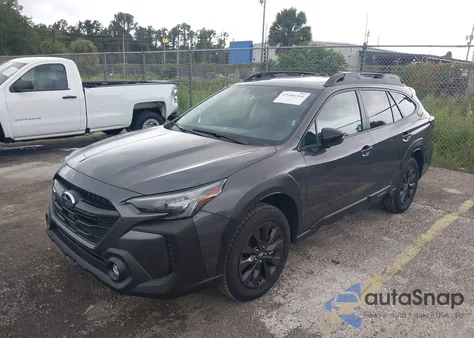 2025 Subaru Outback Onyx Edition z USA, uszkodzony, nr VIN 4S4BTALC5S3179161